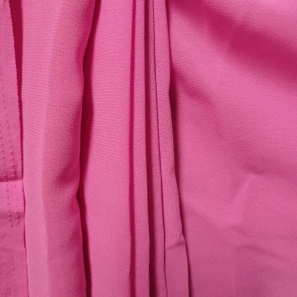 Pink Saree PRE-PLEATED Saree Pre Stitched Adjustable Waist - Ready to Wear  NEW! - Picture 6 of 8